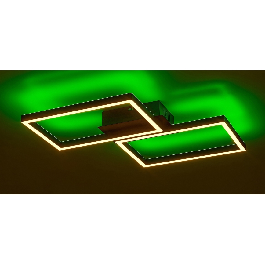 Rabalux - LED RGBW Himmennettävä kattovalo LED/40W/230V 2700-6500K + kauko-ohjaus