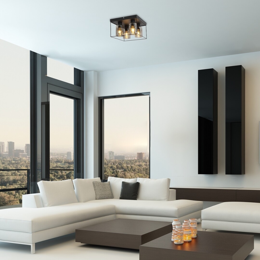 Rabalux - Kattovalaisin 4xE27/25W/230V 30x30 cm