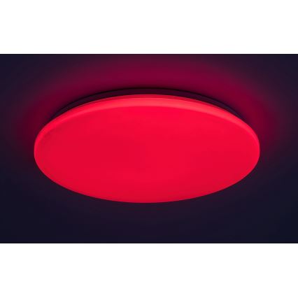 Rabalux - LED RGB himmennettävä kattovalaisin LED/48W/230V Wi-Fi Tuya 3000-6500K 50 cm