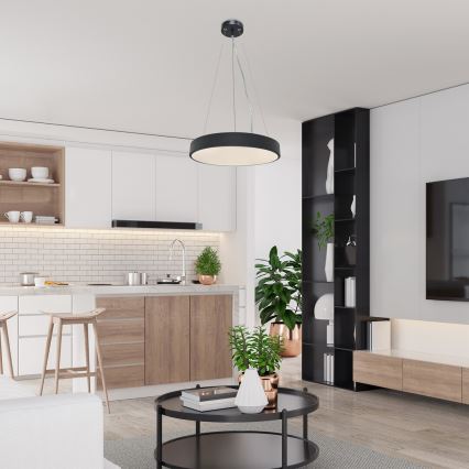 Rabalux - LED-riippuvalaisin johdolla LED/36W/230V 3000K musta