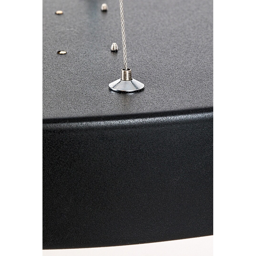 Rabalux - LED himmennettävä kattokruunu johdolla LED/60W/230V 3000-6000K musta + kaukosäädin