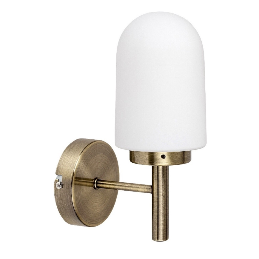 Rabalux - Kylpyhuoneen seinävalaisin 1xE14/10W/230V IP44 pronssi