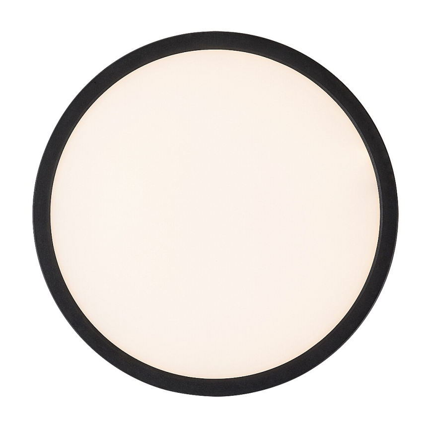 Rabalux - LED-kattovalaisin LED/24W/230V 3000/4000/6000K halkaisija 29 cm musta