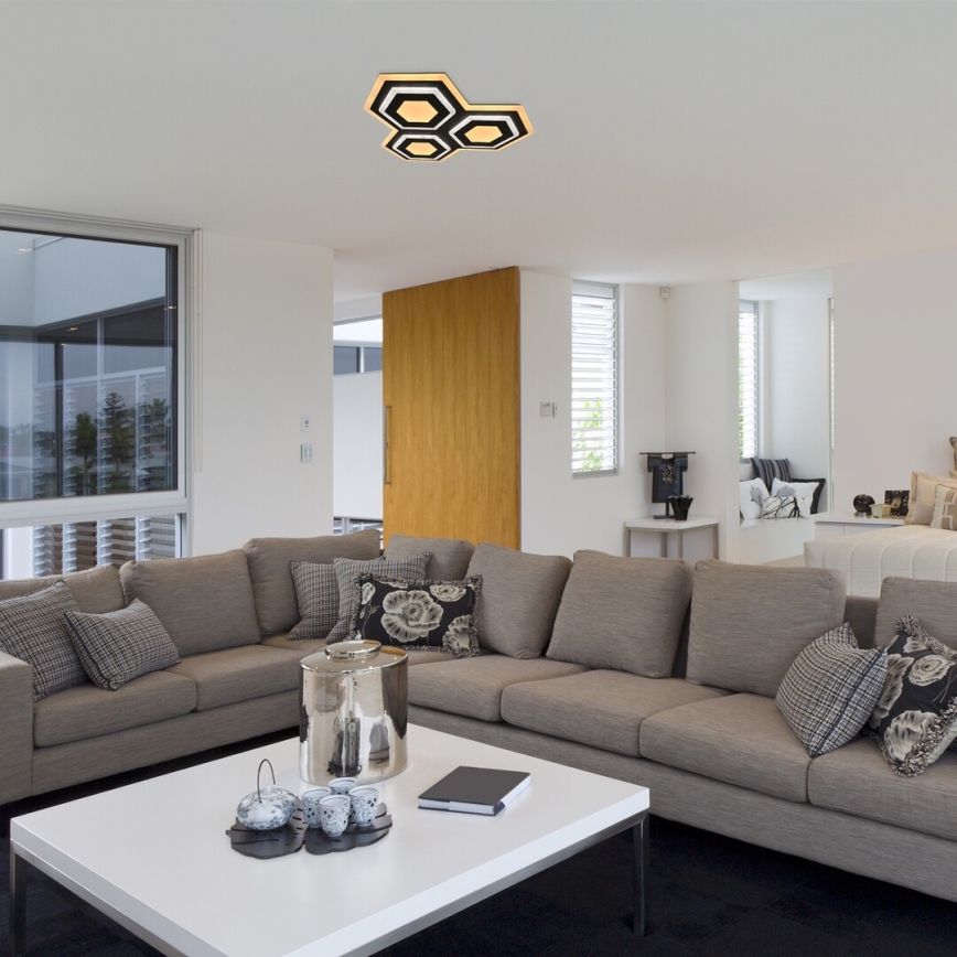 Rabalux - LED himmennettävä kattovalaisin LED/72W/230V 3000/6000K 41,5x41,5 cm + kaukosäädin