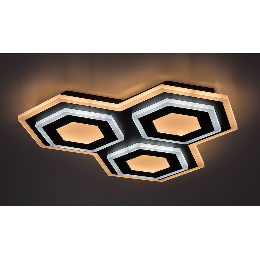Rabalux - LED himmennettävä kattovalaisin LED/72W/230V 3000/6000K 41,5x41,5 cm + kaukosäädin