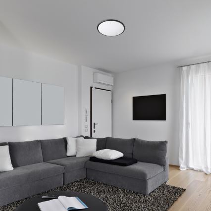 Rabalux - LED-kattovalaisin LED/18W/230V 3000K musta 27 cm