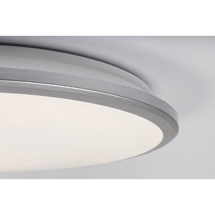 Rabalux - LED-kattovalaisin LED/18W/230V 4000K hopea 27 cm