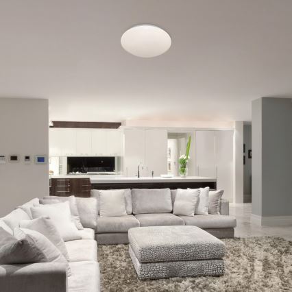 Rabalux - LED-kattovalaisin anturilla LED/24W/230V IP44 4000K halkaisija 38 cm