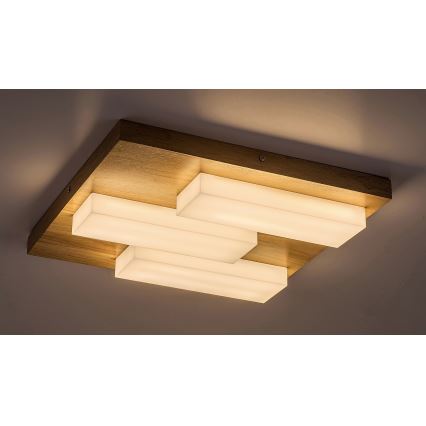 Rabalux - LED-kattovalaisin LED/30W/230V 3000K tammi 40x40 cm