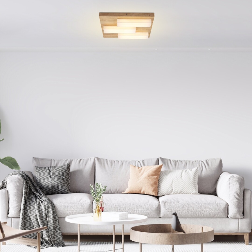 Rabalux - LED-kattovalaisin LED/30W/230V 3000K tammi 40x40 cm