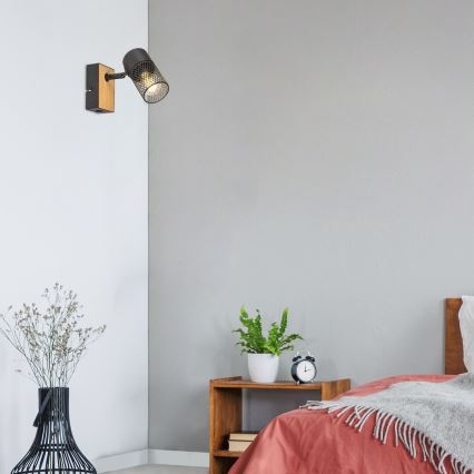 Rabalux - Seinäkohdevalo 1xE14/40W/230V tammi