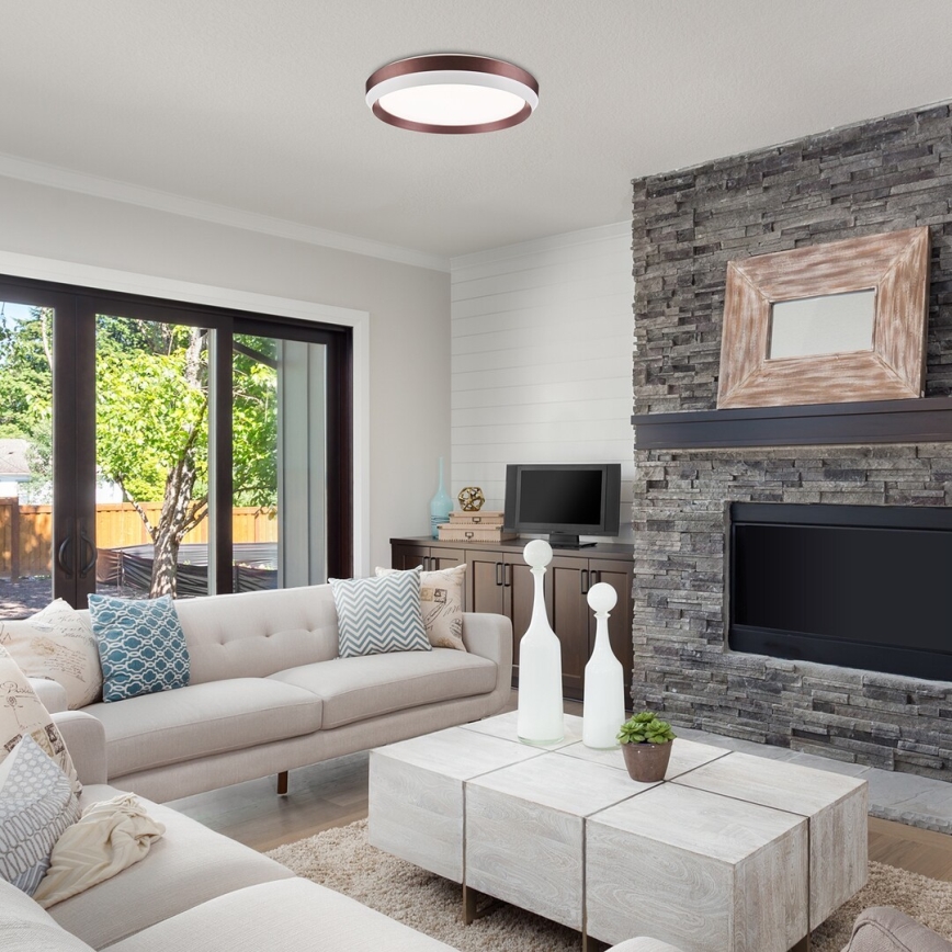 Rabalux - LED-kattovalaisin LED/24W/230V 3000K halkaisija 39 cm