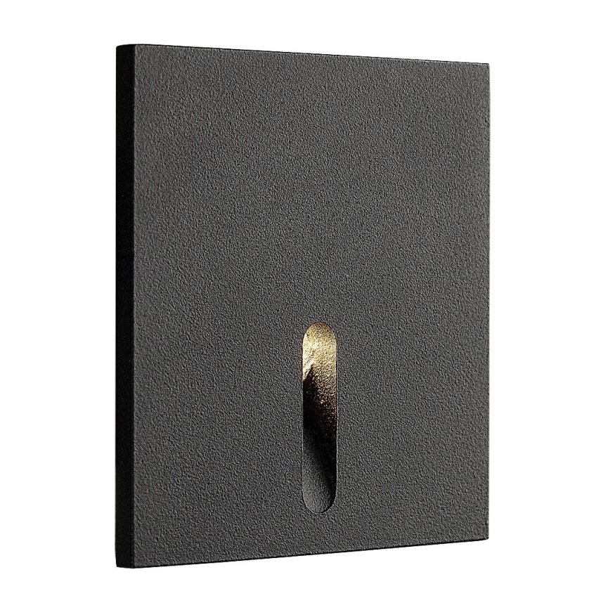 Rabalux - LED-portaikkovalo LED/3W/230V 3000K musta