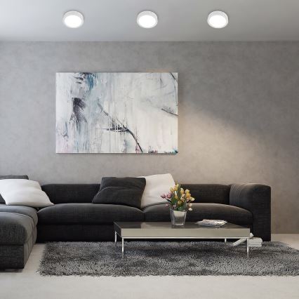 Rabalux - LED-kattovalaisin LED/15W/230V 3000K halkaisija 16 cm valkoinen