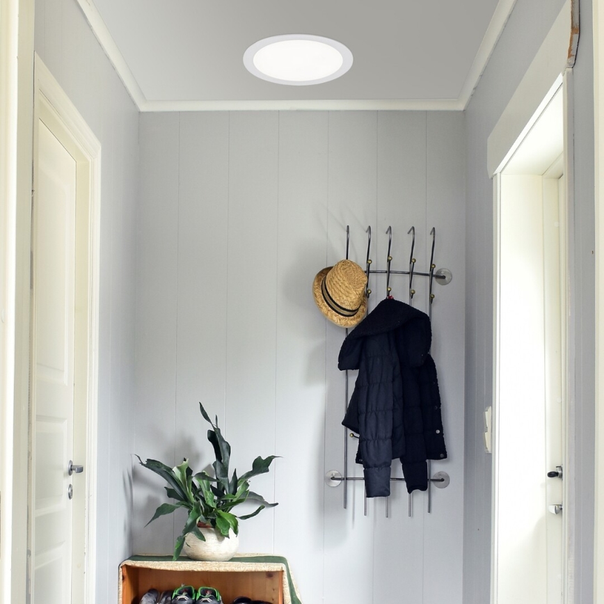 Rabalux - LED upotettava valo LED/6W/230V halkaisija 12 cm valkoinen