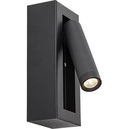 Rabalux - LED-seinävalaisin LED/4W/230V musta