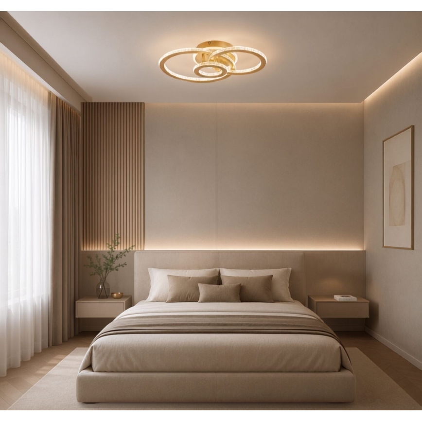 Rabalux - LED-himmennettävä kattovalaisin LED/40W/230V 3000-6500K + kaukosäädin