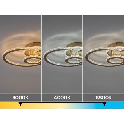 Rabalux - LED-himmennettävä kattovalaisin LED/40W/230V 3000-6500K + kaukosäädin