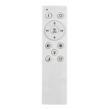 Rabalux - Himmennettävä LED-kattovalaisin LED/70W/230V 3000/4000/6000K musta + kaukosäädin Ø 70 cm