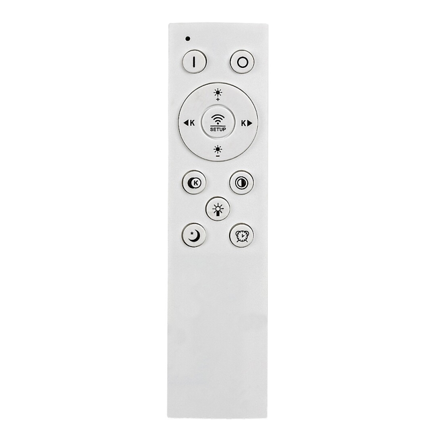 Rabalux - Himmennettävä LED-kattovalaisin LED/70W/230V 3000/4000/6000K musta + kaukosäädin Ø 70 cm