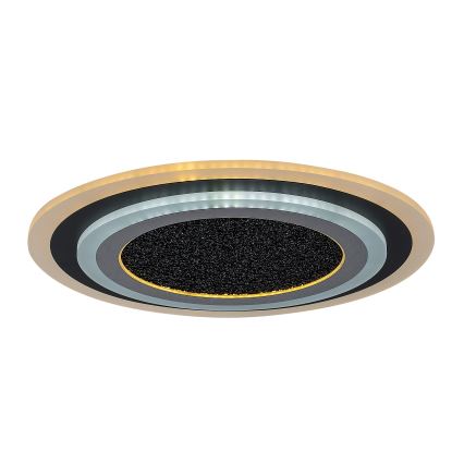 Rabalux - Himennettävä LED-kattovalaisin LED/56W/230V 3000/4000/6000K musta + kaukosäädin, halkaisija 45 cm