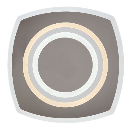 Rabalux - himmennettävä LED-kattovalaisin LED/60W/230V 3000/4000/6000K mattakromi + kaukosäädin 48x48 cm