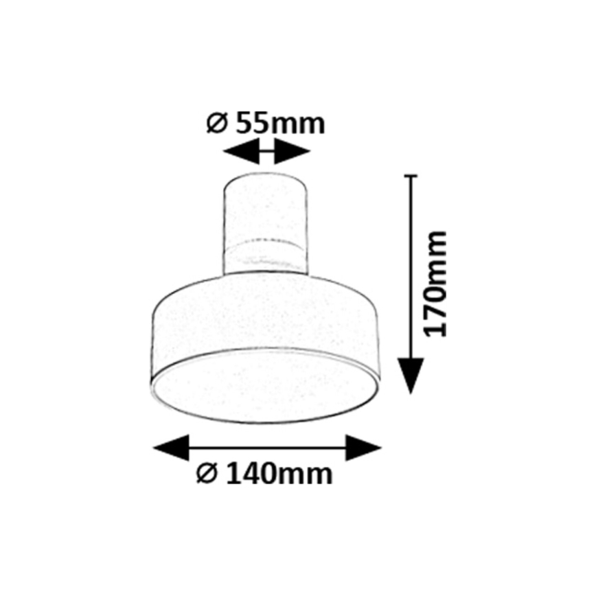 Rabalux - LED-kattovalaisin LED/16W/230V 3000K, valkoinen, halkaisija 14 cm