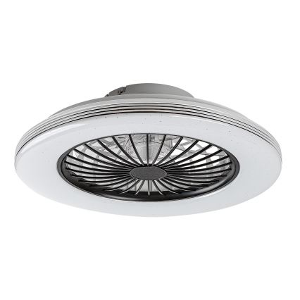 Rabalux - LED himmennettävä kattovalaisin tuulettimella LED/48W/230V 3000-6500K + kaukosäädin