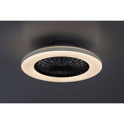 Rabalux - LED himmennettävä kattovalaisin tuulettimella LED/48W/230V 3000-6500K + kaukosäädin