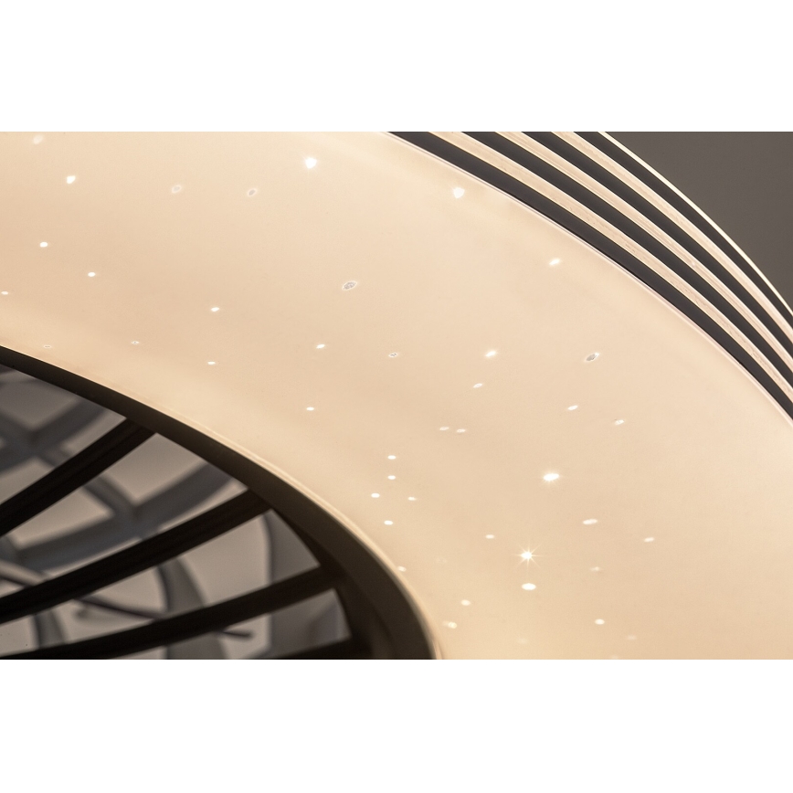 Rabalux - LED himmennettävä kattovalaisin tuulettimella LED/48W/230V 3000-6500K + kaukosäädin