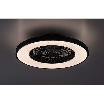 Rabalux - LED himmennettävä kattovalaisin tuulettimella LED/72W/230V 3000-6500K + kaukosäädin