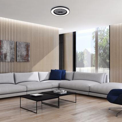 Rabalux - LED Himmennettävä kattovalaisin tuulettimella LED/40W/230V 3000/4000/6000K Wi-Fi + kauko-ohjaus