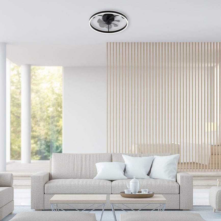 Rabalux - LED Himmennettävä kattovalaisin tuulettimella LED/40W/230V 3000/4000/6000K Wi-Fi + kauko-ohjaus