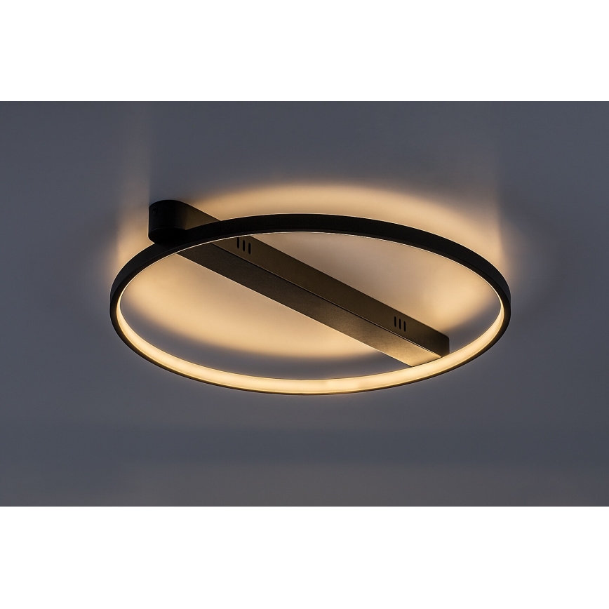 Rabalux - LED-kattovalaisin LED/45W/230V 3000K 50x55 cm musta