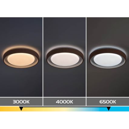 Rabalux - himmennettävä LED-kattovalaisin LED/48W/230V 3000-6500K halkaisija 49,5 cm + kaukosäädin