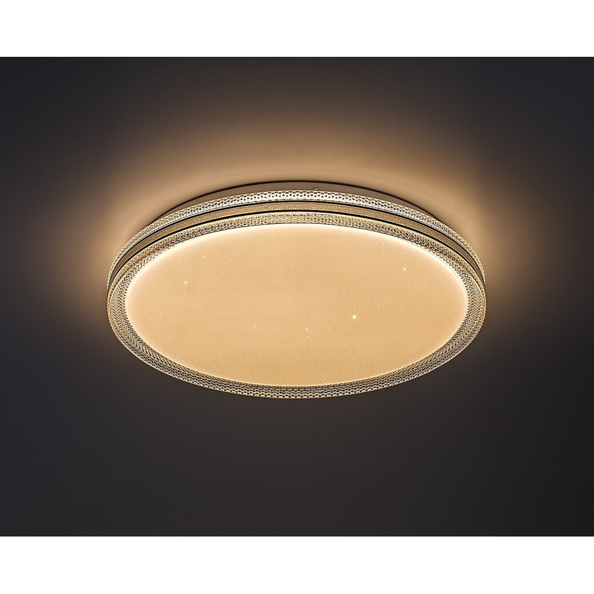 Rabalux - himmennettävä LED-kattovalaisin LED/34 W/230 V 3000–6500 K, halkaisija 39 cm + kaukosäädin