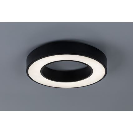 Rabalux - LED-kattovalaisin LED/24W/230V 3000/4000/6500K halkaisija 40 cm musta