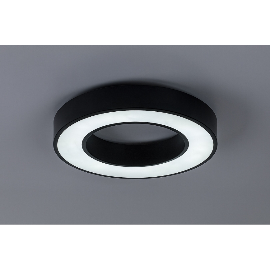 Rabalux - himmennettävä LED-kattovalaisin LED/45W/230V 3000-6500K halkaisija 60 cm, musta + kaukosäädin