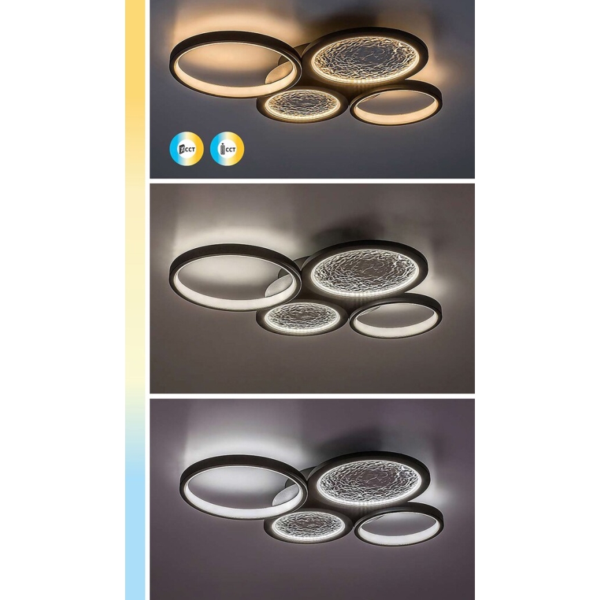 Rabalux - Himmennettävä LED-kattovalaisin LED/40W/230V 3000-6500K + kauko-ohjaus