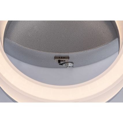 Rabalux - LED-kattovalaisin LED/24W/230V 3000/4000/6500K 38x51 cm mattakromi