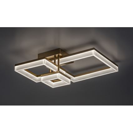 Rabalux - LED-kattovalaisin LED/22W/230V 3000/4000/6500K kulta 47x47 cm