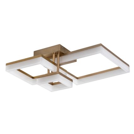Rabalux - LED-kattovalaisin LED/22W/230V 3000/4000/6500K kulta 47x47 cm