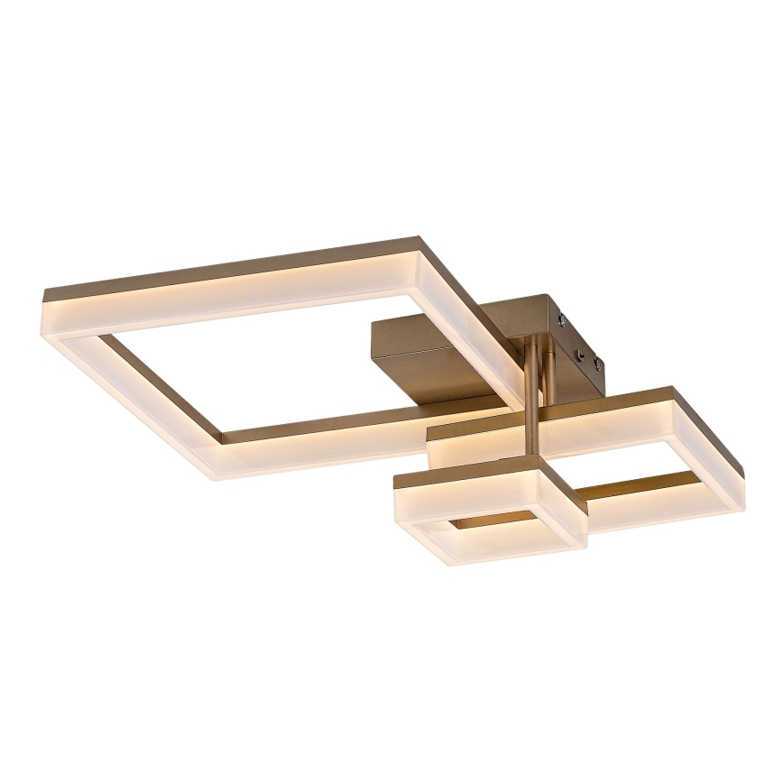Rabalux - LED-kattovalaisin LED/22W/230V 3000/4000/6500K kulta 47x47 cm