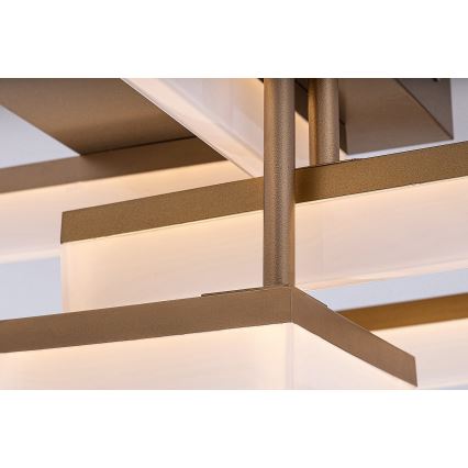 Rabalux - LED-kattovalaisin LED/22W/230V 3000/4000/6500K kulta 47x47 cm