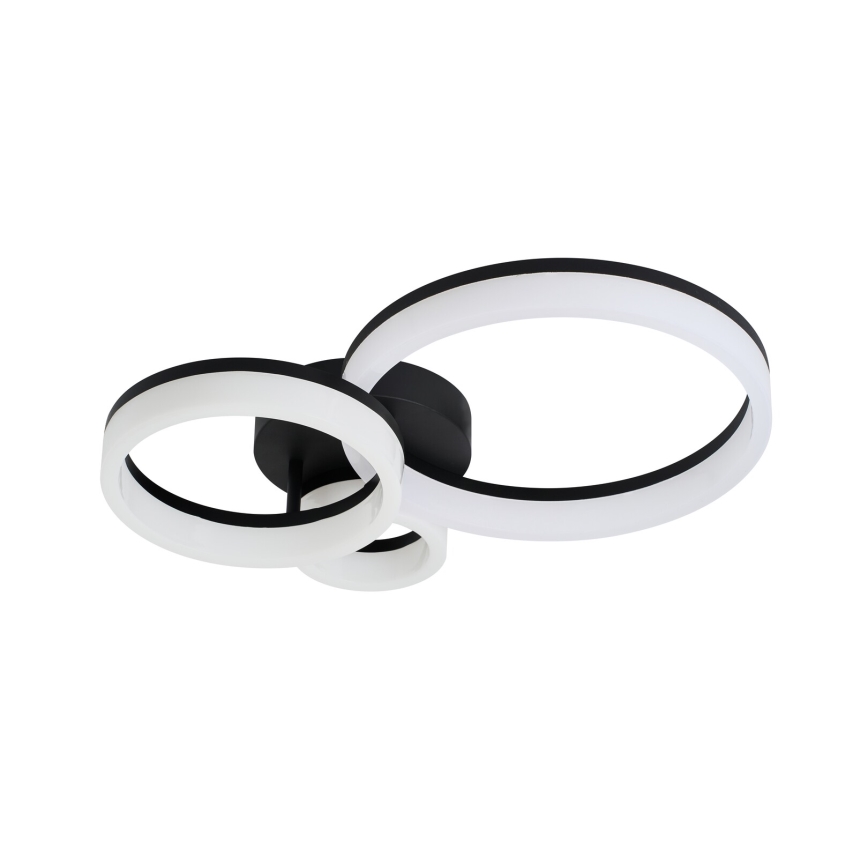 Rabalux - LED-kattovalaisin LED/24W/230V 3000/4000/6500K musta 38x51 cm