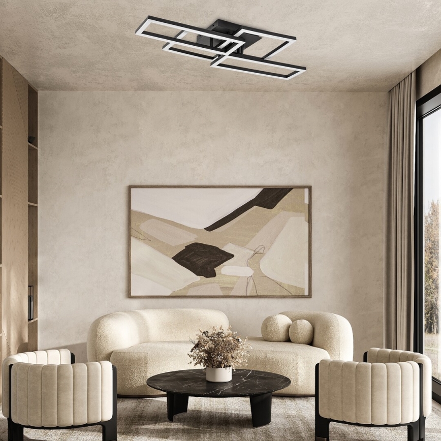 Rabalux - LED himmennettävä kattovalaisin LED/40W/230V 3000-6500K 35x70 cm + kaukosäädin