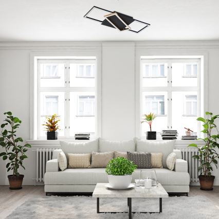 Rabalux - himmennettävä LED-kattovalaisin LED/40W/230V 3000-6500K 29x66 cm + kaukosäädin