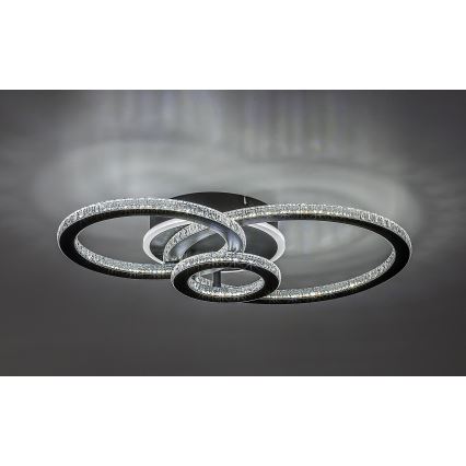 Rabalux - LED-himmennettävä kattovalaisin LED/40W/230V 3000-6500K + kaukosäädin 35x52 cm