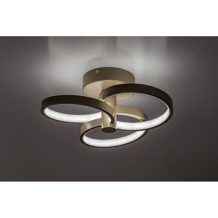 Rabalux - Himmennettävä LED-kattovalaisin LED/32W/230V 3000-6500K halkaisija 31 cm beige + kaukosäädin
