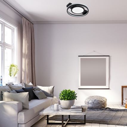 Rabalux - LED RGB himmennettävä kattovalaisin LED/40W/230V 3000–6500K + kaukosäädin Ø 43 cm